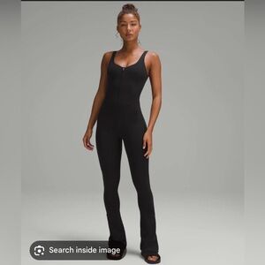 NWT lululemon zip front jumpsuit